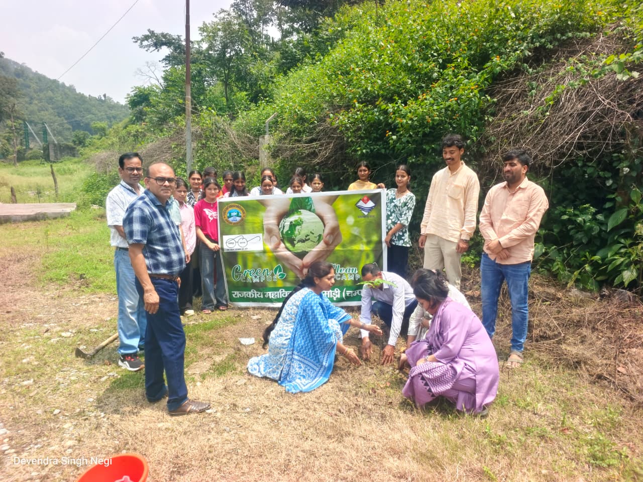 हरेला पर्व के अवसर पर पौधारोपण : 16जुलाई 2026